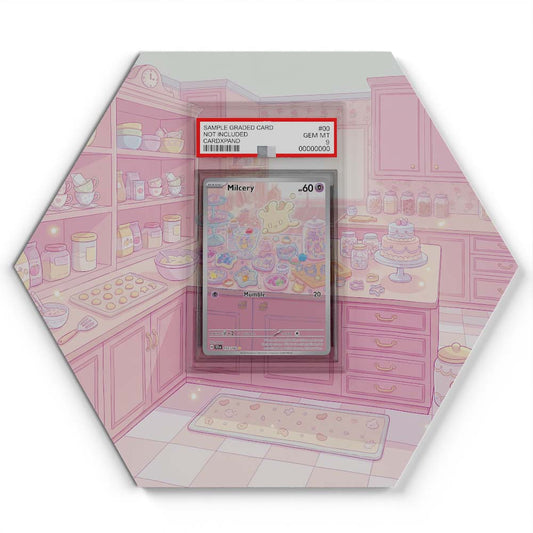 152/142 Milcery - Extended Artwork Pokemon Card Display