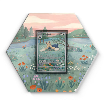 156/086 Stoutland - Extended Artwork Pokemon Card Display