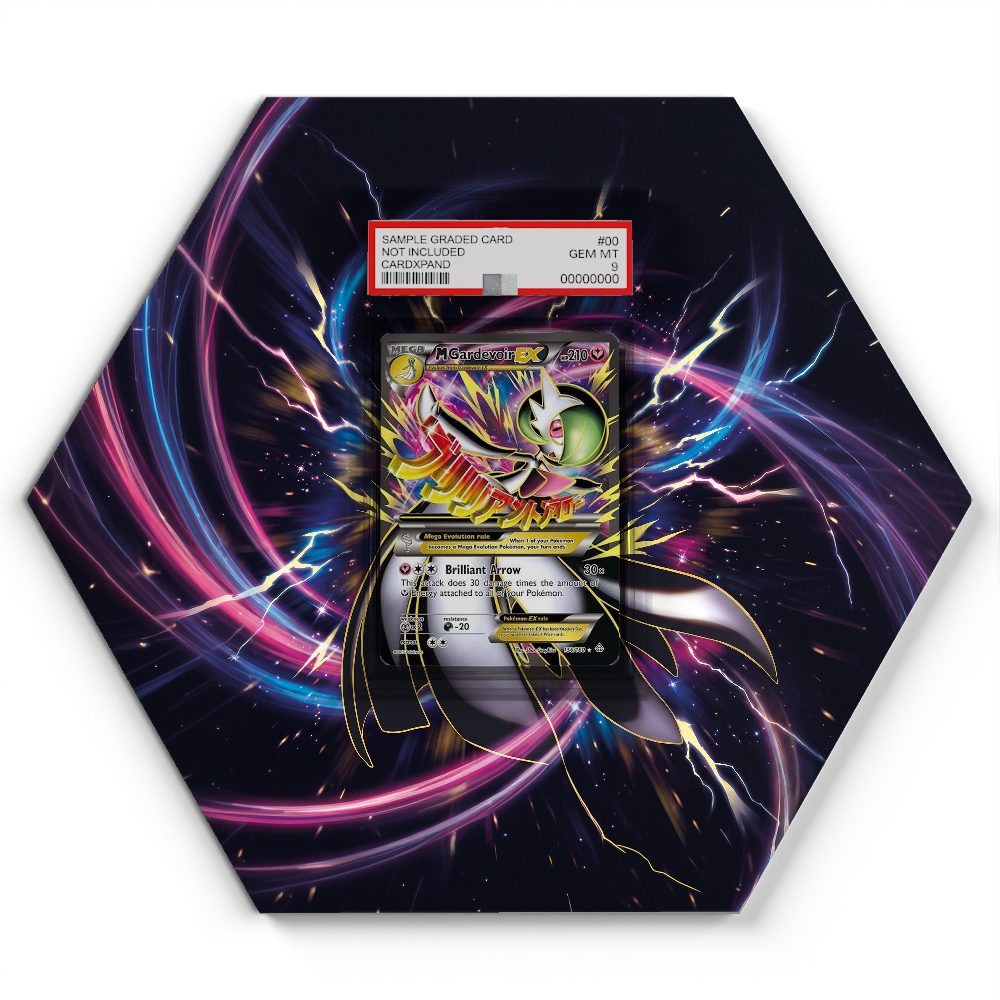 156/160 M Gardevoir EX - Extended Artwork Pokemon Card Display