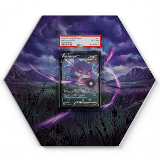 156/264 Gengar V - Extended Artwork Pokemon Card Display