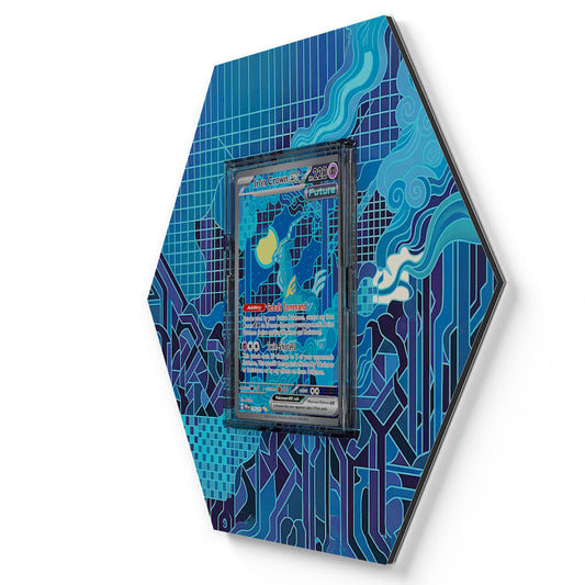 158/131 Iron Crown EX - Extended Artwork Pokemon Card Display