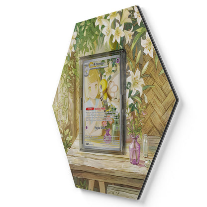 164/159 Lillie's Ribombee - Extended Artwork Pokemon Card Display
