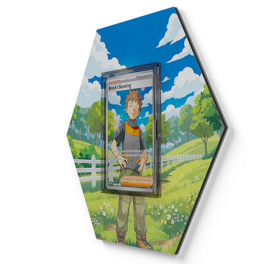 179/159 Brock's Scouting - Extended Artwork Pokemon Card Display