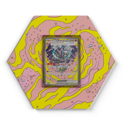 160/131 Cornerstone Mask Ogerpon EX - Extended Artwork Pokemon Card Display