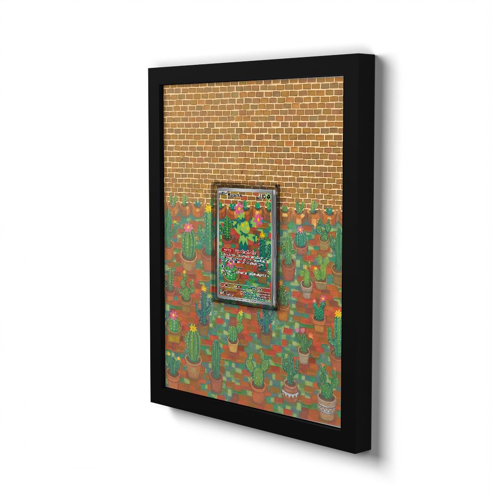 160/159 Maractus - Extended Artwork Pokemon Card Frame