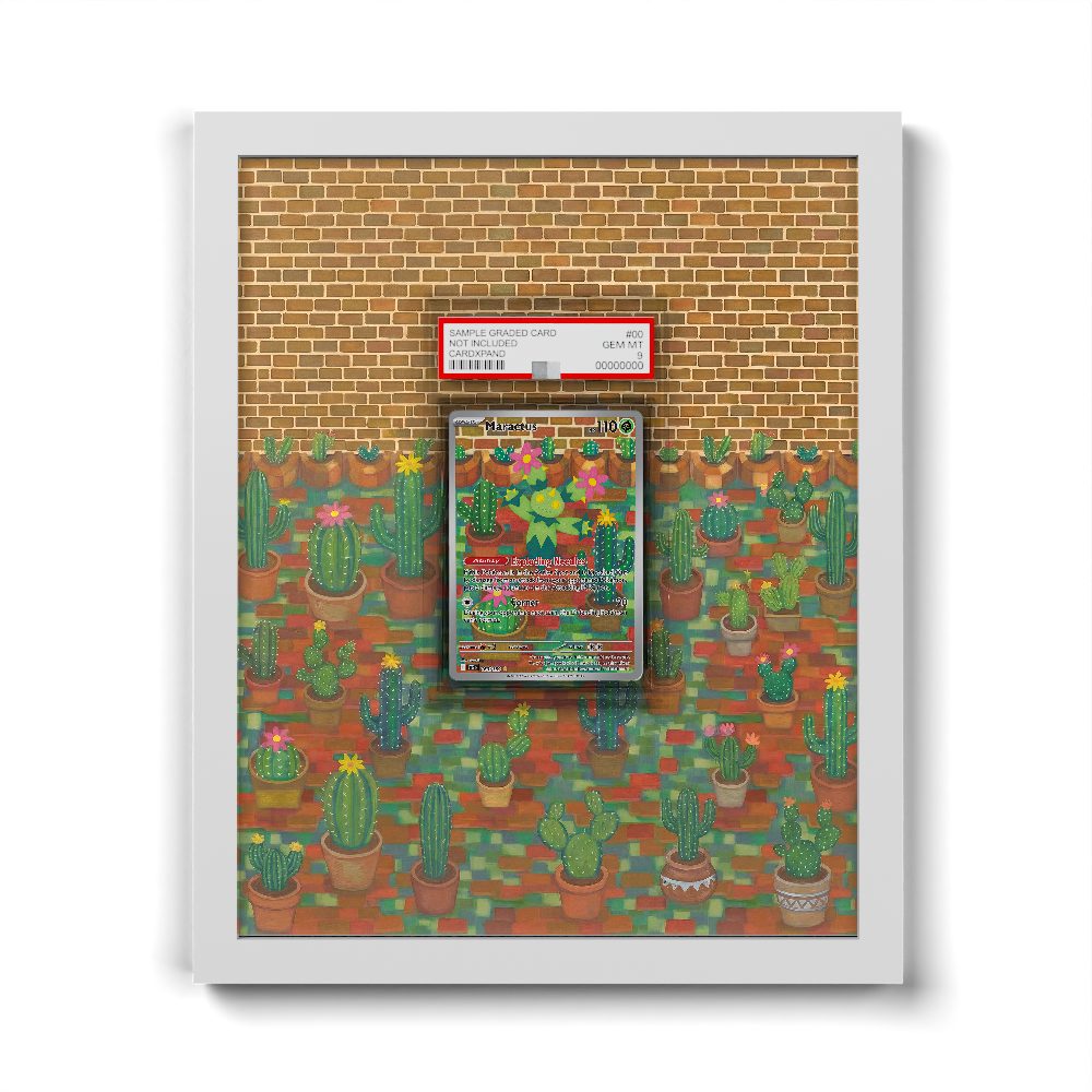 160/159 Maractus - Extended Artwork Pokemon Card Frame