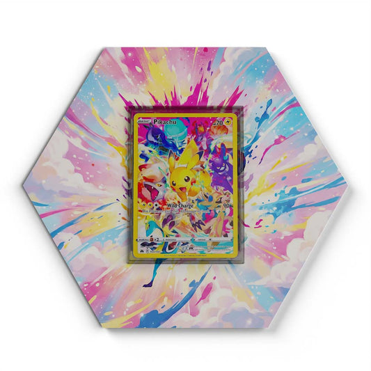 160/159 Pikachu - Extended Artwork Pokemon Card Display