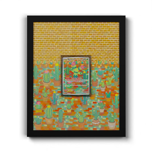 160 Maractus - Extended Artwork Framed Pokemon Card Display