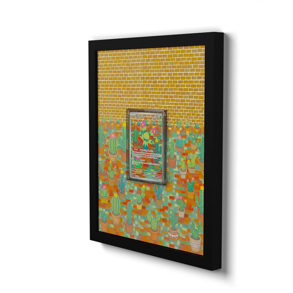 160 Maractus - Extended Artwork Framed Pokemon Card Display