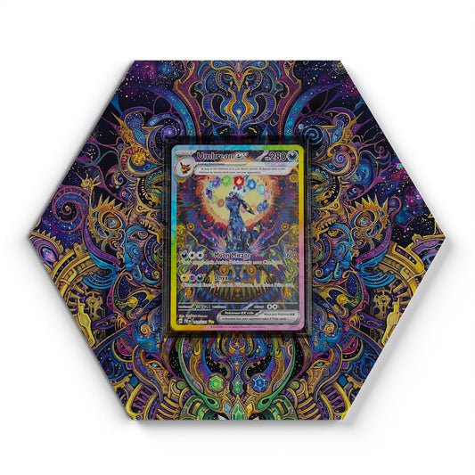 161/131 Umbreon EX - Extended Artwork Pokemon Card Display