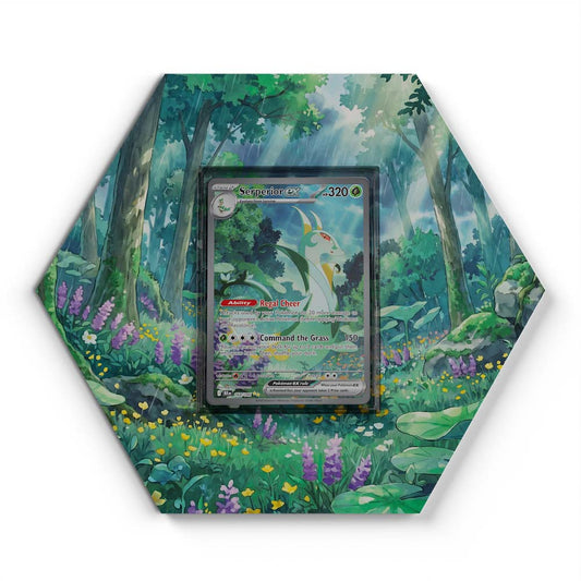 164/086 Serperior EX - Extended Artwork Pokemon Card Display