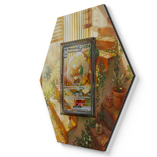 165/086 Whimsicott EX - Extended Artwork Pokemon Card Display