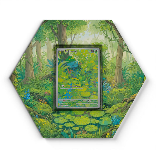 166/165 Bulbasaur - Extended Artwork Pokemon Card Display