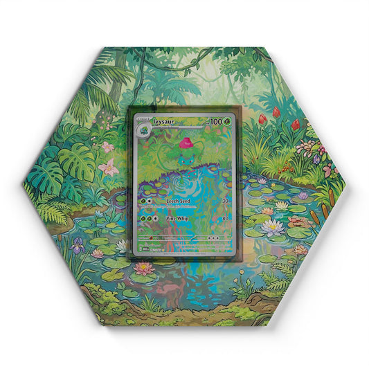 167/165 Ivysaur - Extended Artwork Pokemon Card Display