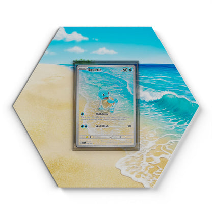 170/165 Squirtle - Extended Artwork Pokemon Card Display