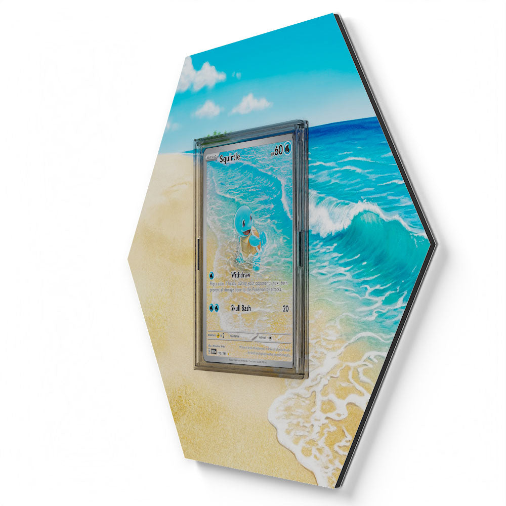 170/165 Squirtle - Extended Artwork Pokemon Card Display