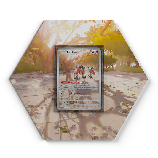 179/165 Mr. Mime - Extended Artwork Pokemon Card Display