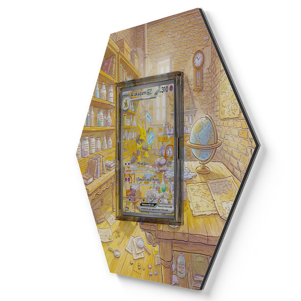 201/165 Alakazam EX - Extended Artwork Pokemon Card Display