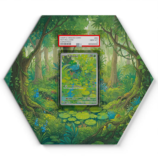 166/165 Bulbasaur - Extended Artwork Pokemon Card Display