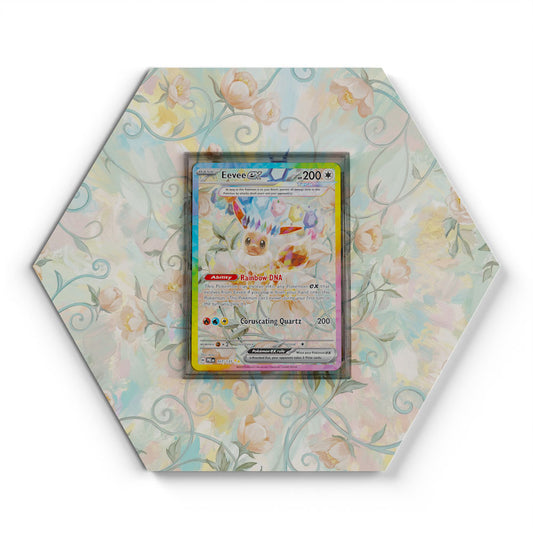 167/131 Eevee EX - Extended Artwork Pokemon Card Display