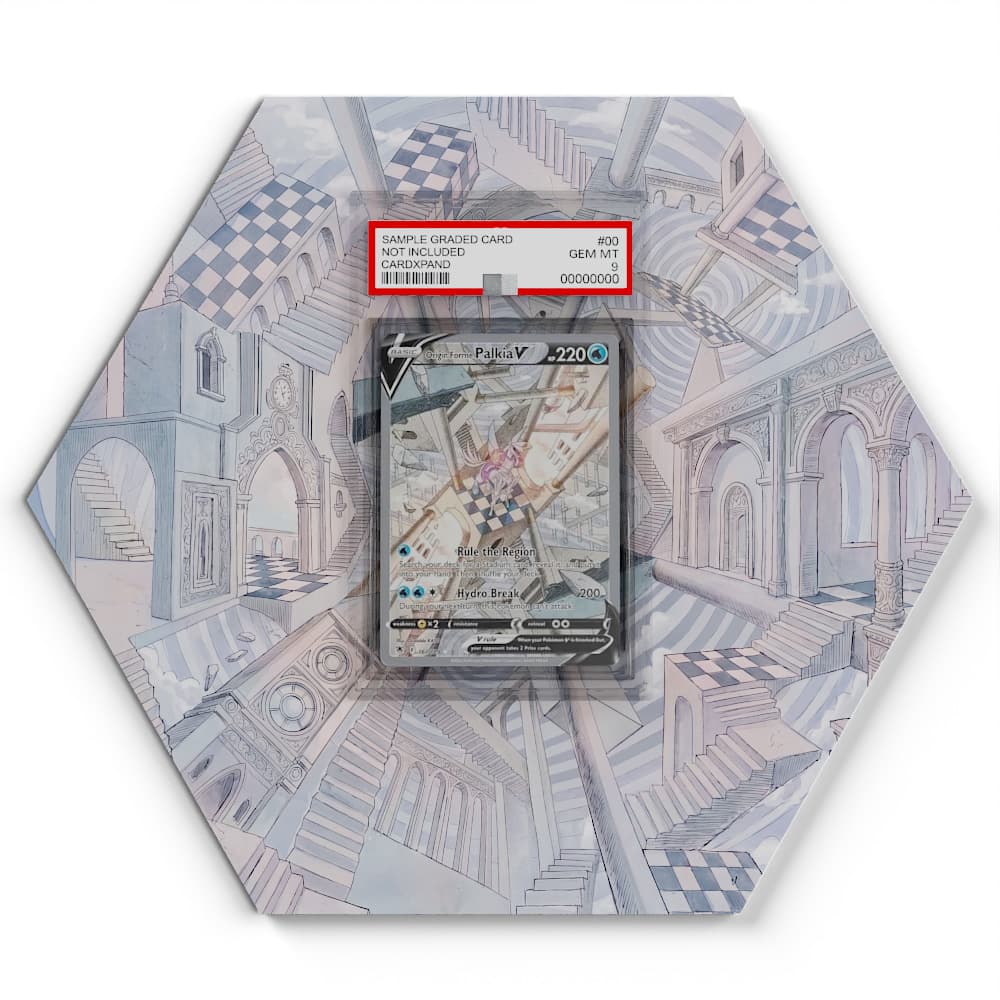 167/189 Origin Forme Palkia V - Extended Artwork Pokemon Card Display
