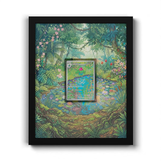 167 Ivysaur - Extended Artwork Framed Pokemon Card Display