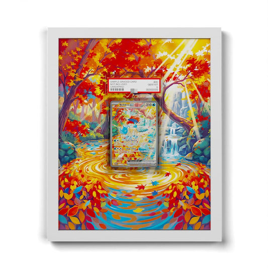 167/086 Keldeo EX - Extended Artwork Framed Pokemon Card Display