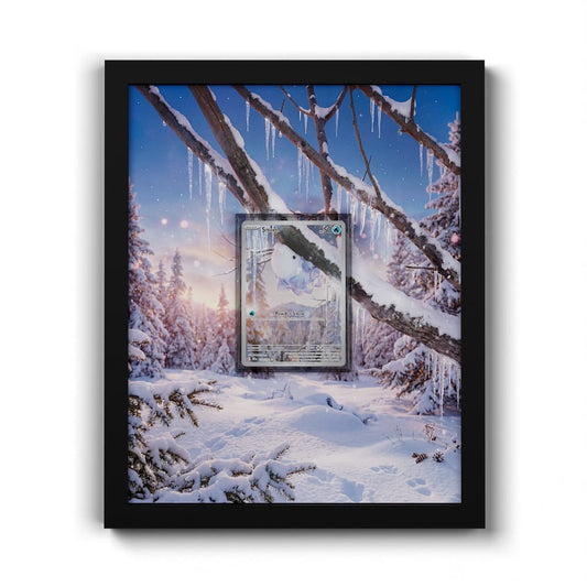 168 Snom - Extended Artwork Framed Pokemon Card Display
