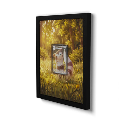 168 Furret - Extended Artwork Framed Pokemon Card Display
