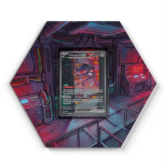 169/086 Genesect EX - Extended Artwork Pokemon Card Display