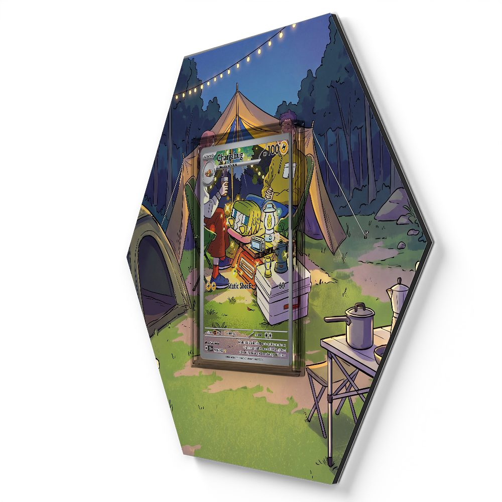 169/162 Charjabug - Extended Artwork Pokemon Card Display