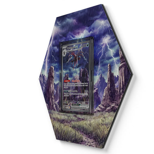 169/086 Hydreigon EX - Extended Artwork Pokemon Card Display