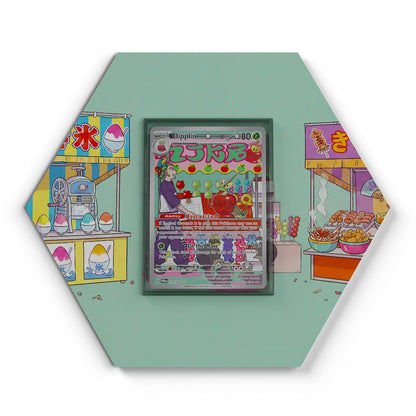 170/167 Dipplin - Extended Artwork Pokemon Card Display