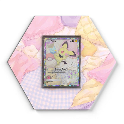 171/241 Pichu - Extended Artwork Pokemon Card Display