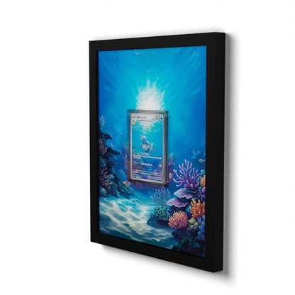 171 Wartortle - Extended Artwork Framed Pokemon Card Display
