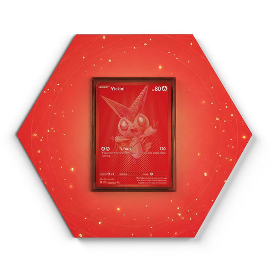 172/086 Victini - Extended Artwork Pokemon Card Display