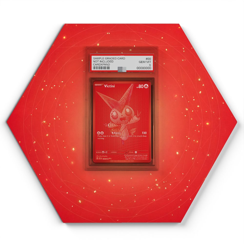 172/086 Victini - Extended Artwork Pokemon Card Display