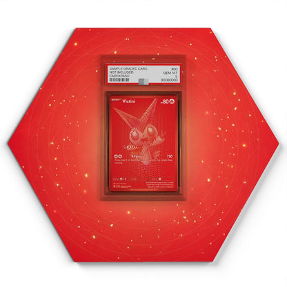 172/086 Victini - Extended Artwork Pokemon Card Display