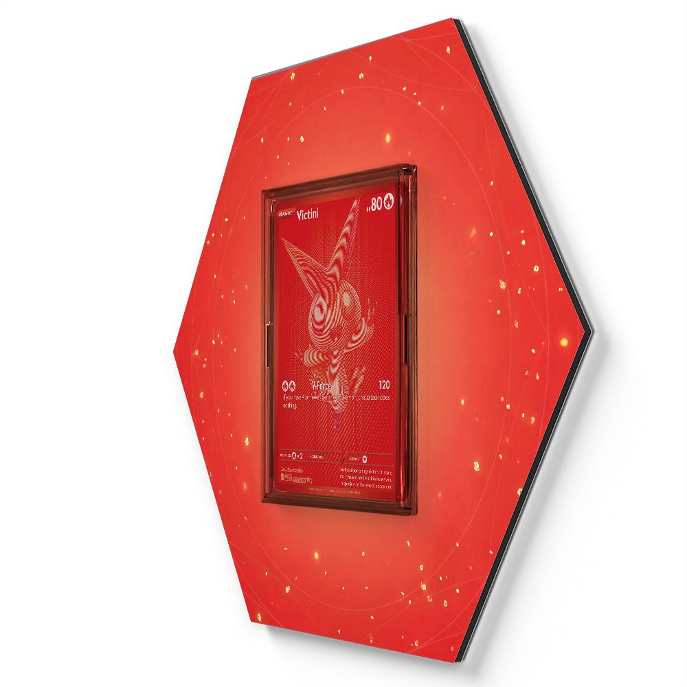 172/086 Victini - Extended Artwork Pokemon Card Display