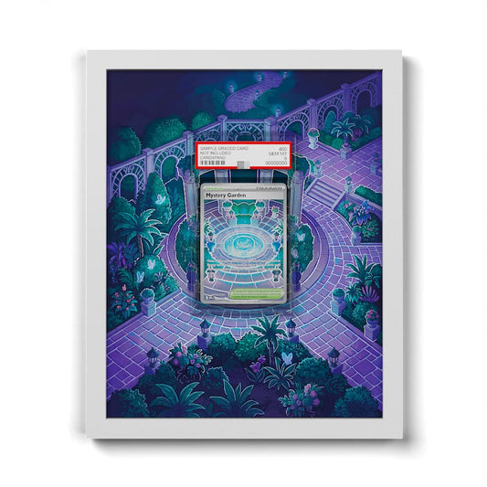 172 Mystery Garden - Extended Artwork Framed Pokemon Card Display