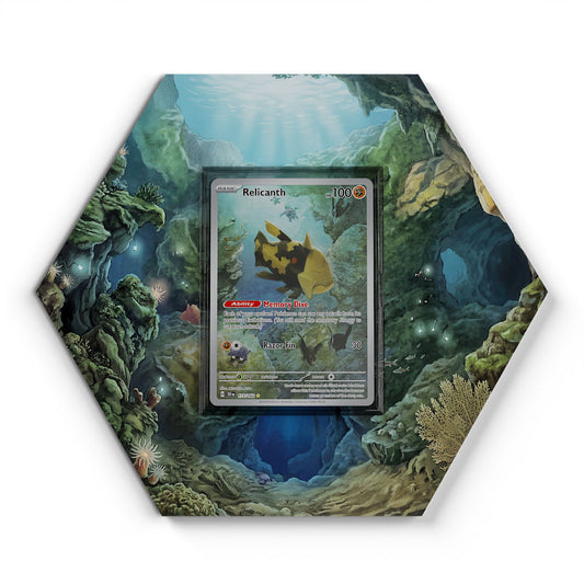 173/162 Relicanth - Extended Artwork Pokemon Card Display