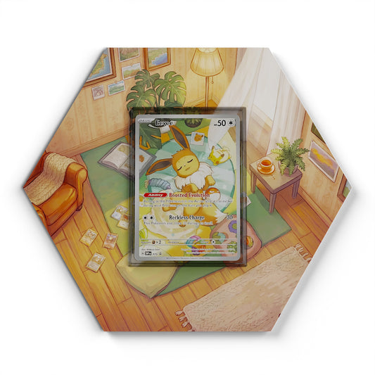 173 Eevee - Extended Artwork Pokemon Card Display