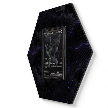 174/086 Zekrom EX - Extended Artwork Pokemon Card Display