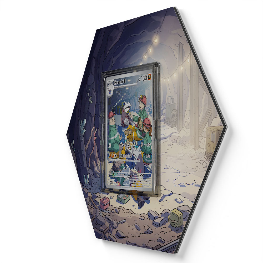 174/162 Excadrill - Extended Artwork Pokemon Card Display