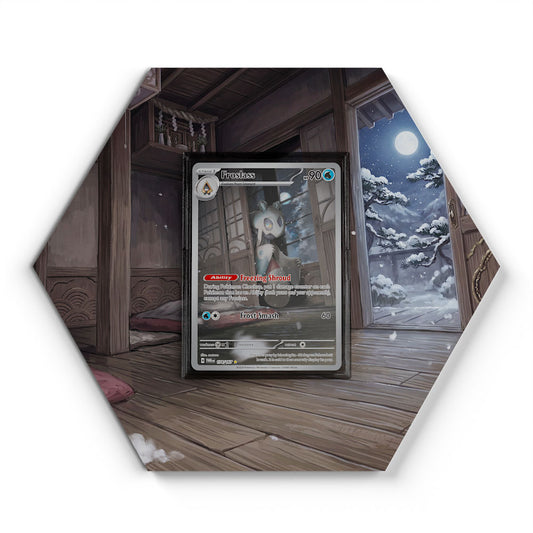 174/167 Froslass - Extended Artwork Pokemon Card Display