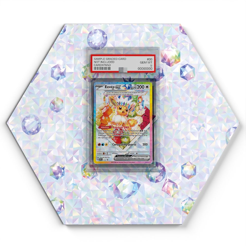 174 Eevee EX - Extended Artwork Pokemon Card Display