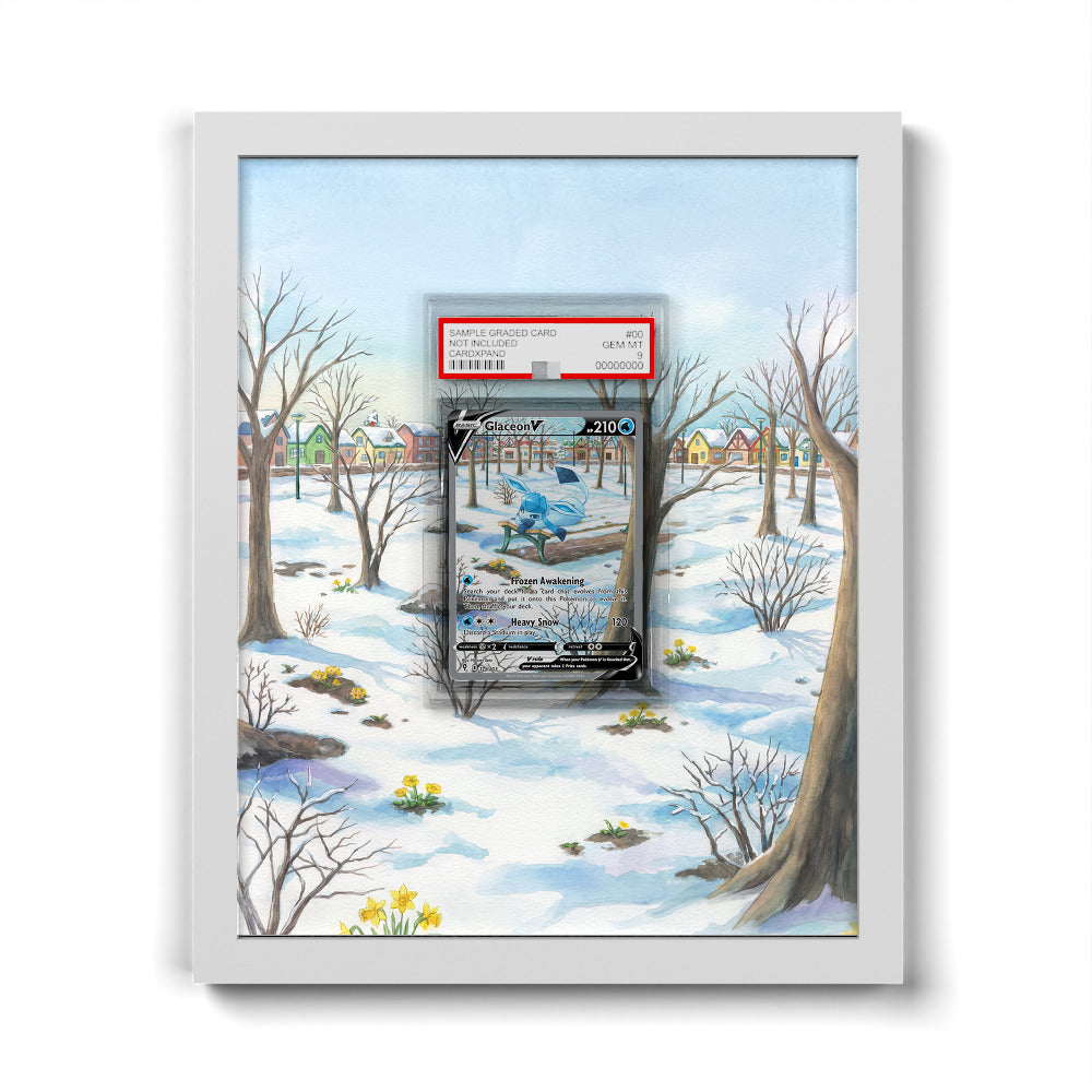 175/203 Glaceon V - Extended Artwork Pokemon Card Frame