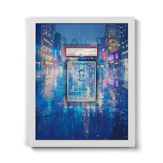 176 Poliwhirl - Extended Artwork Framed Pokemon Card Display