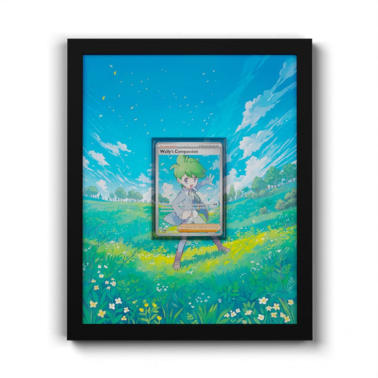 176 Wally's Compassion - Extended Artwork Framed Pokemon Card Display