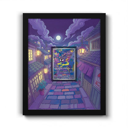 177/162 Gastly - Extended Artwork Pokemon Card Frame
